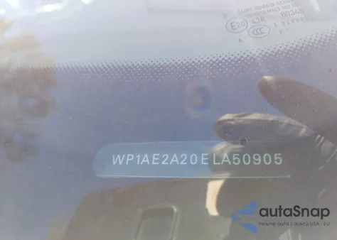 2014 Porsche Cayenne Hybrid S из США, поврежденный, VIN WP1AE2A20ELA50905